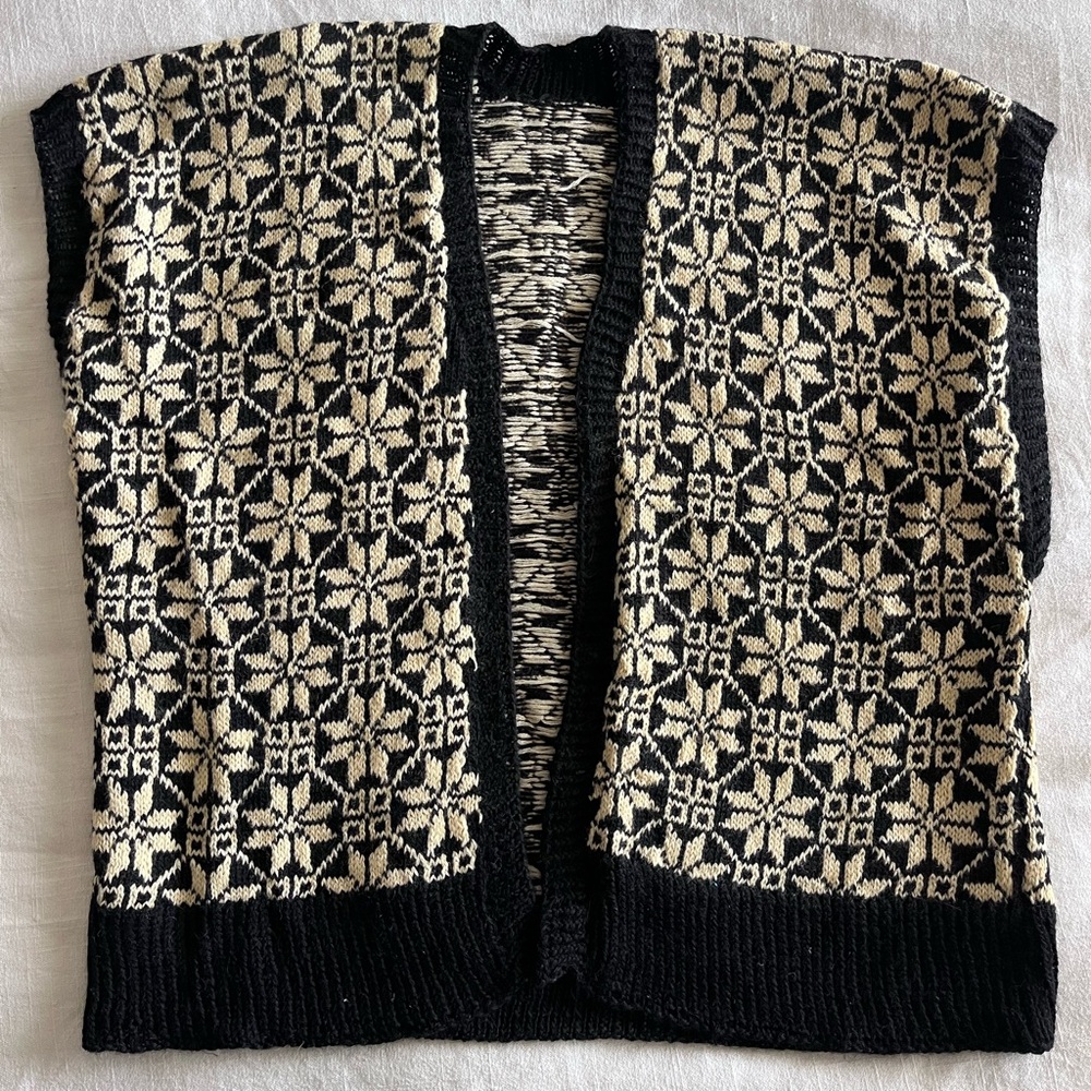 Scandinavian sweater vest